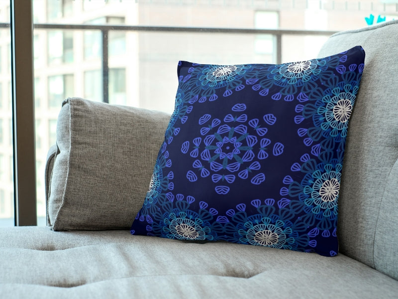 Twilight Mandala Floral Seamless Print