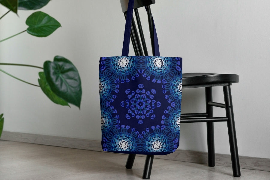 Twilight Mandala Floral Seamless Print