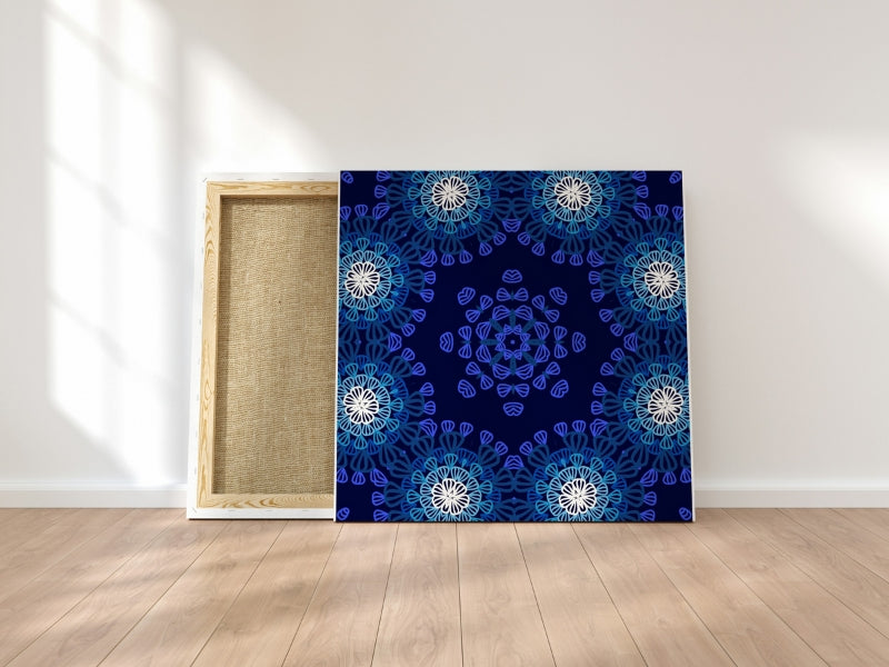 Twilight Mandala Floral Seamless Print