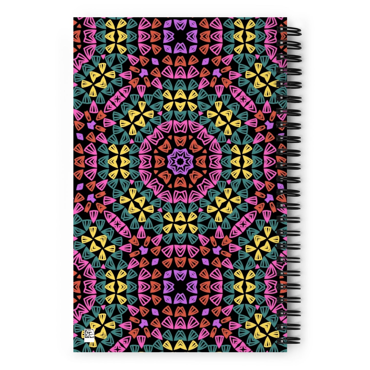 Crochet Print Spiral Notebook Journal