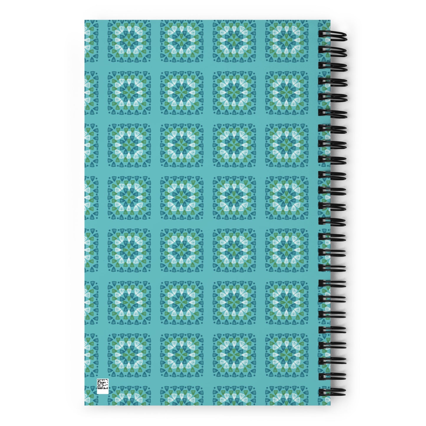 Crochet Print Spiral Notebook Journal