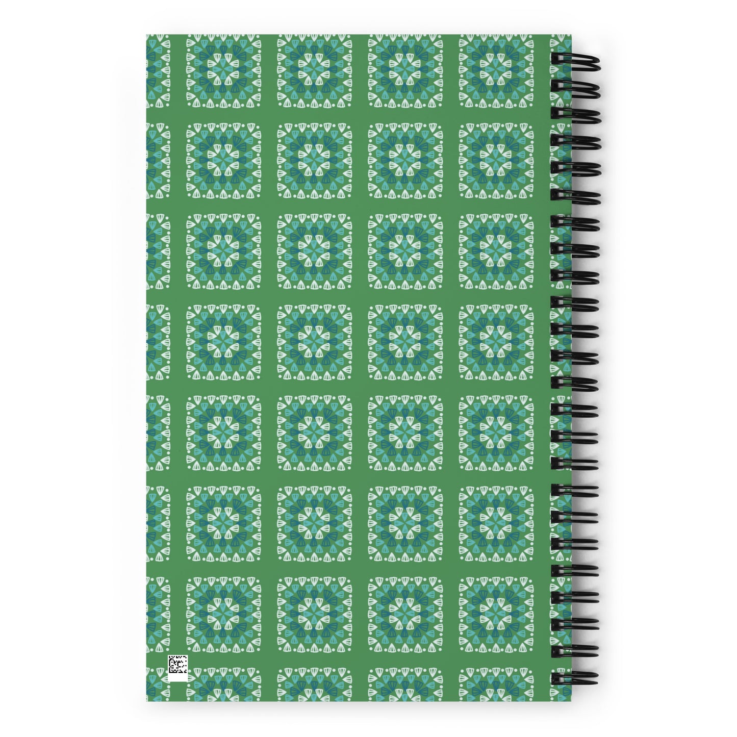 Crochet Print Spiral Notebook Journal