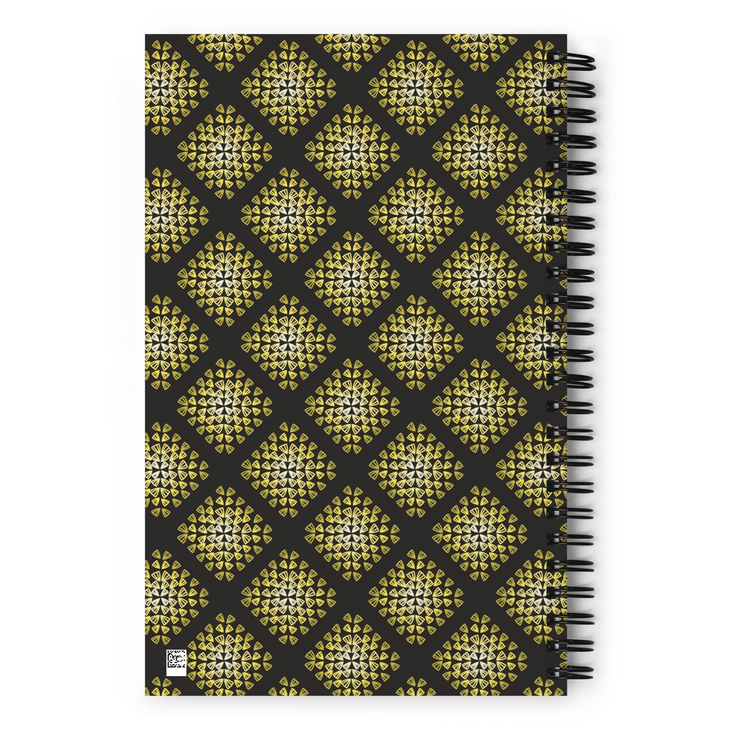 Crochet Print Spiral Notebook Journal