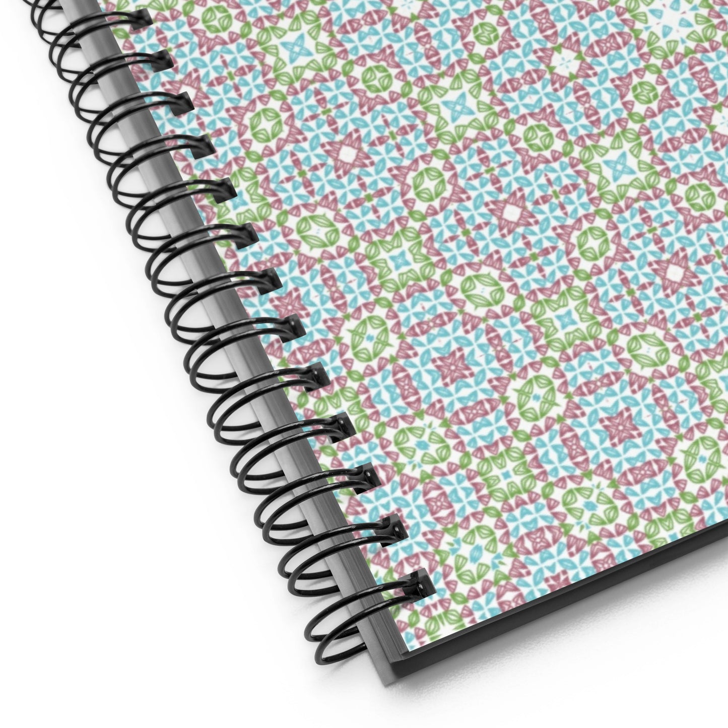 Crochet Print Spiral Notebook Journal