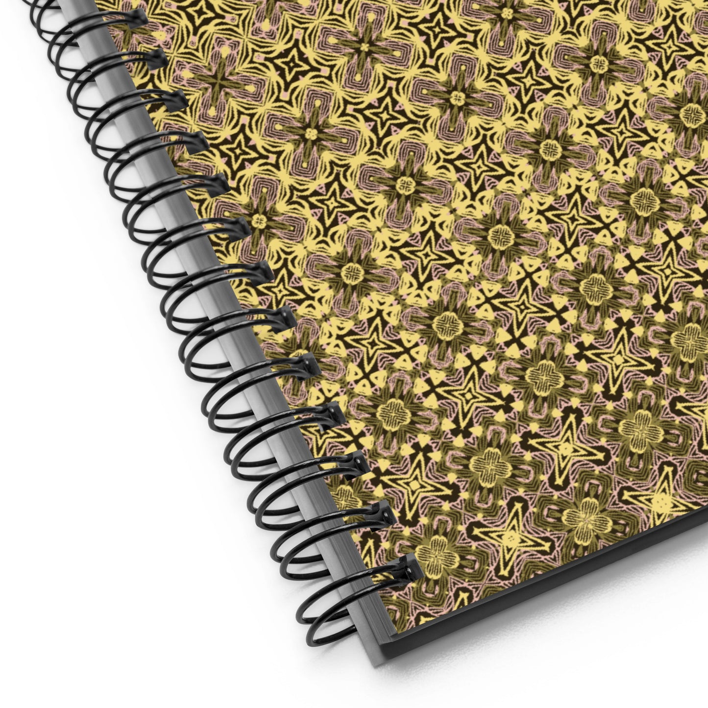 Crochet Print Spiral Notebook Journal