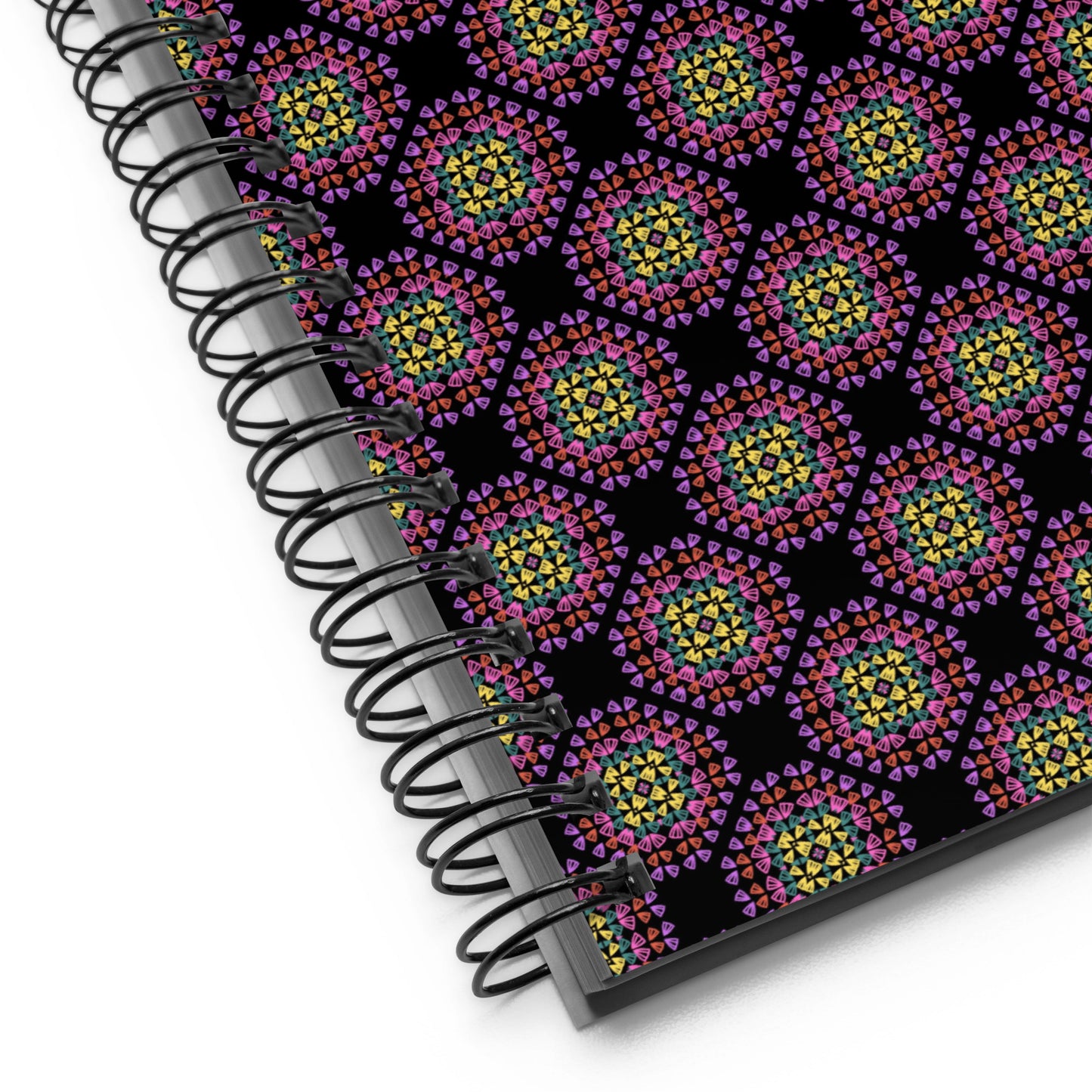 Crochet Print Spiral Notebook Journal