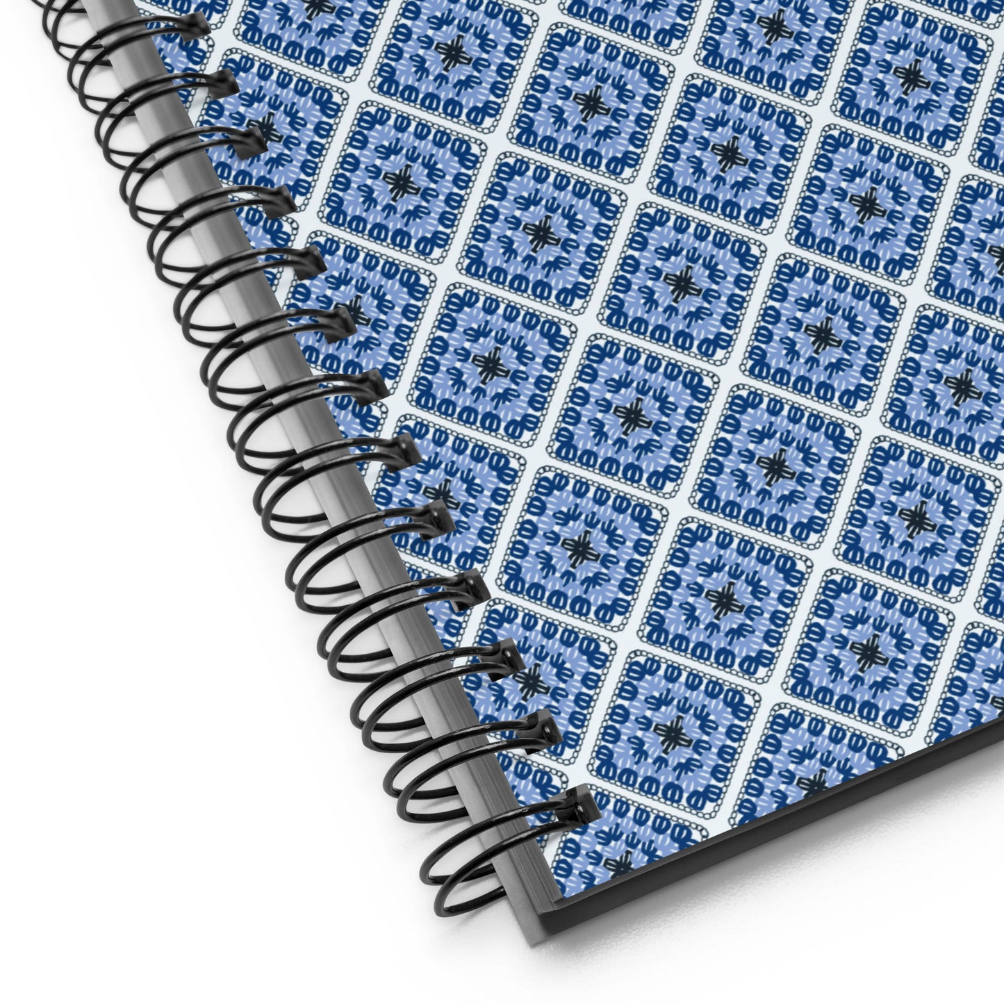 Crochet Print Spiral Notebook Journal