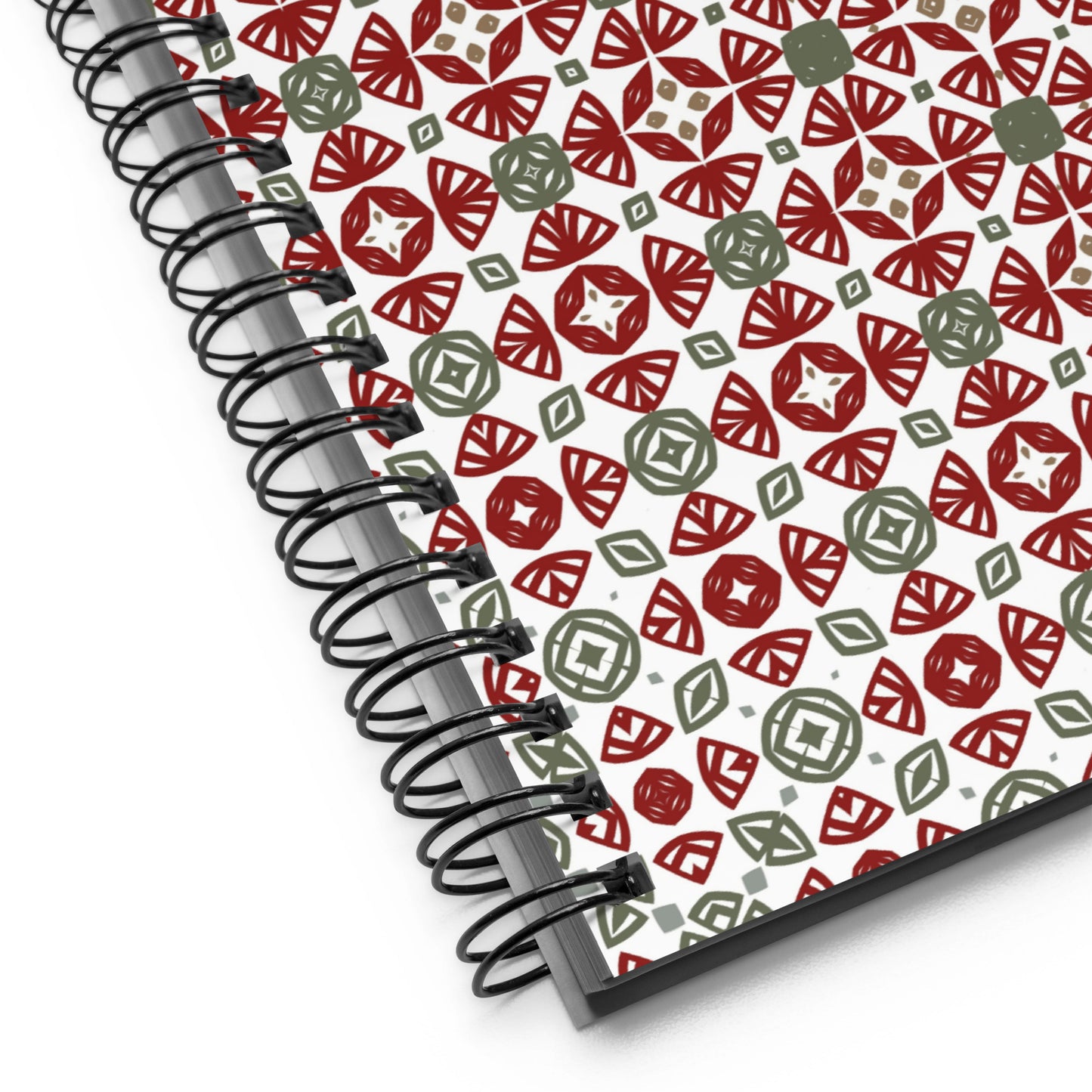 Crochet Print Spiral Notebook Journal