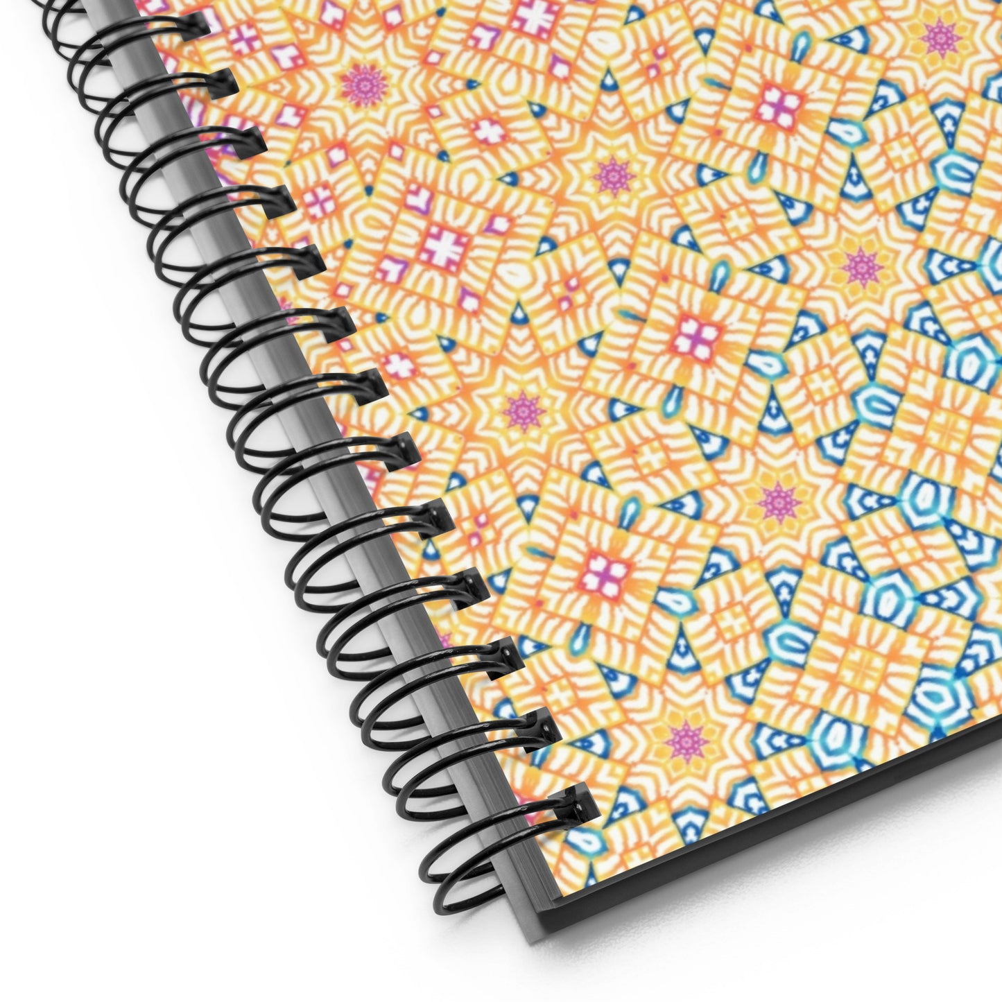 Crochet Print Spiral Notebook Journal