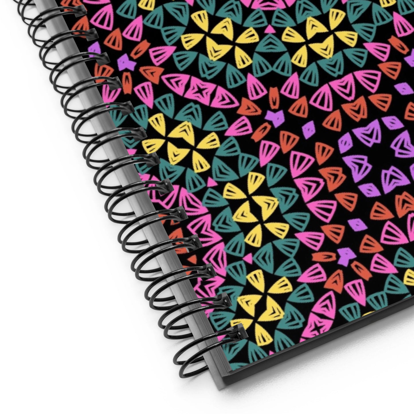 Crochet Print Spiral Notebook Journal