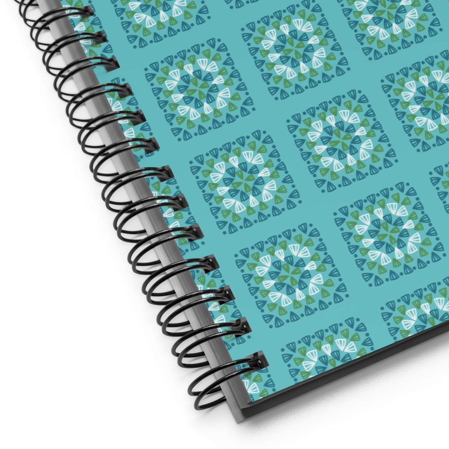 Crochet Print Spiral Notebook Journal
