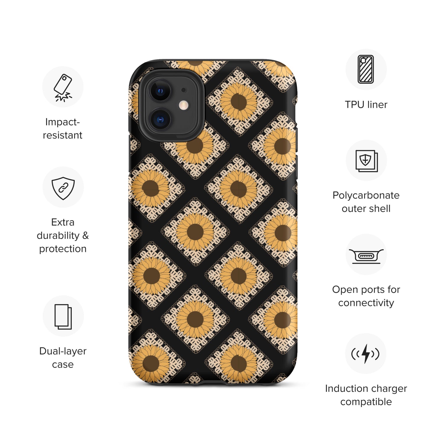 Sunflower Bloom Tough Case for iPhone®