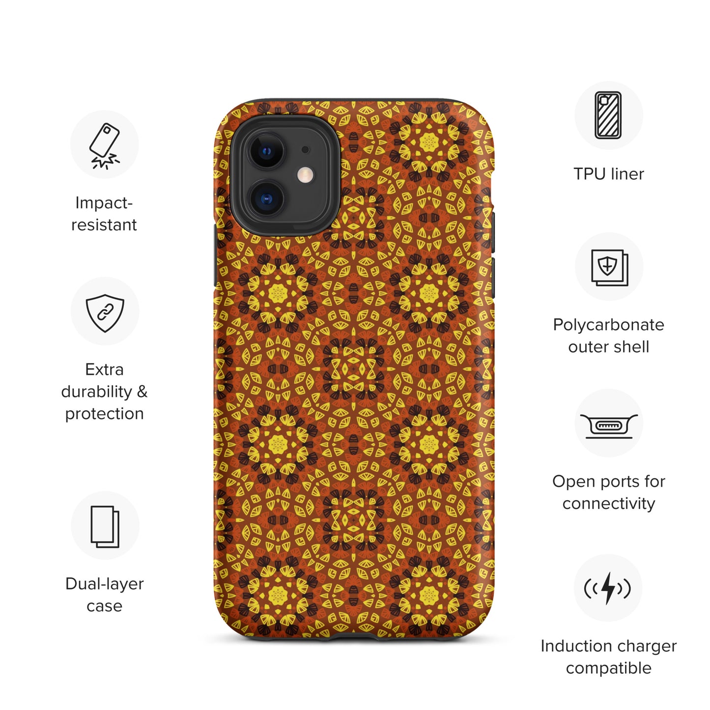Honeycomb Crochet Tough Case for iPhone®