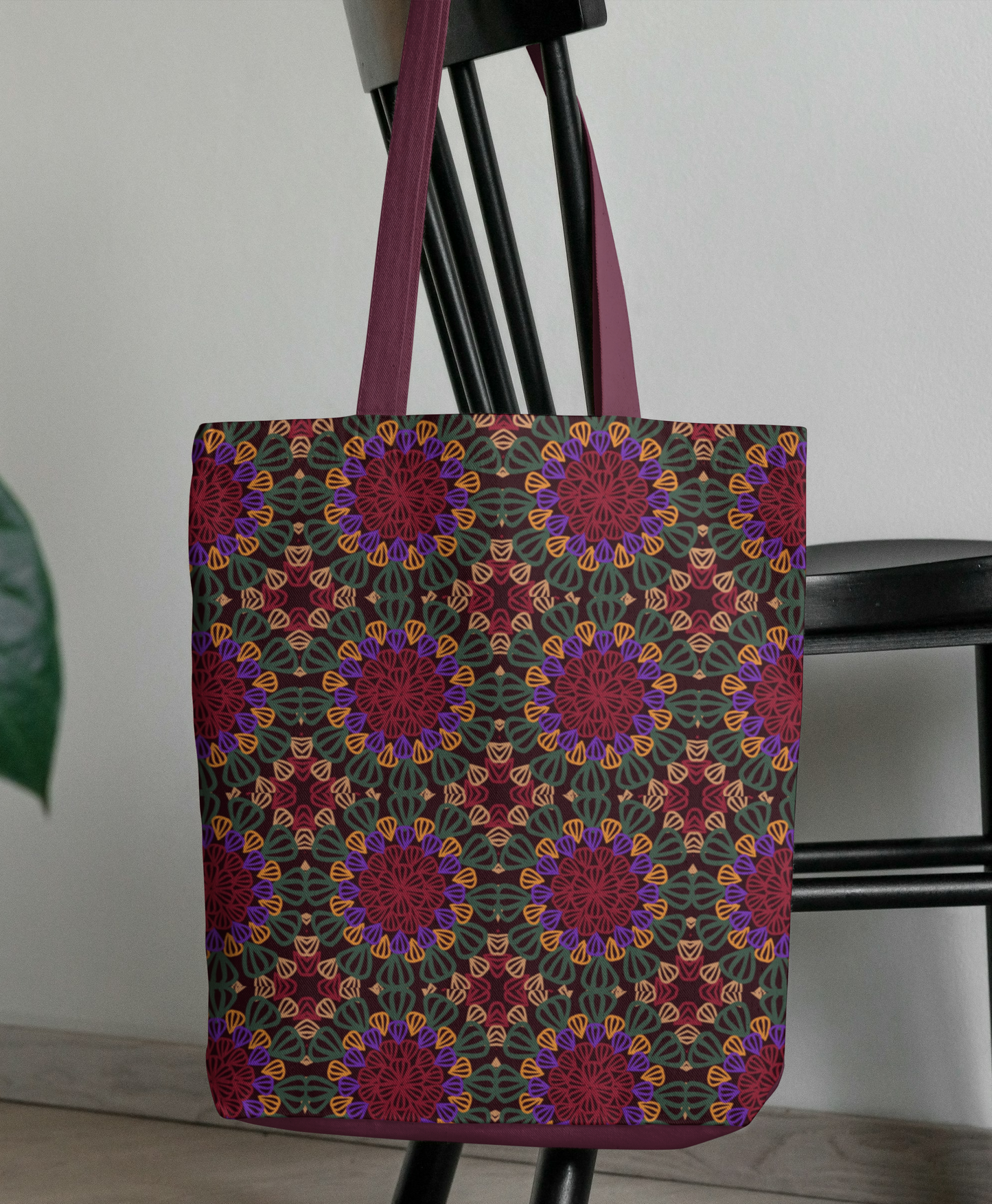 Enchanted Forest Granny Squares Seamless Print