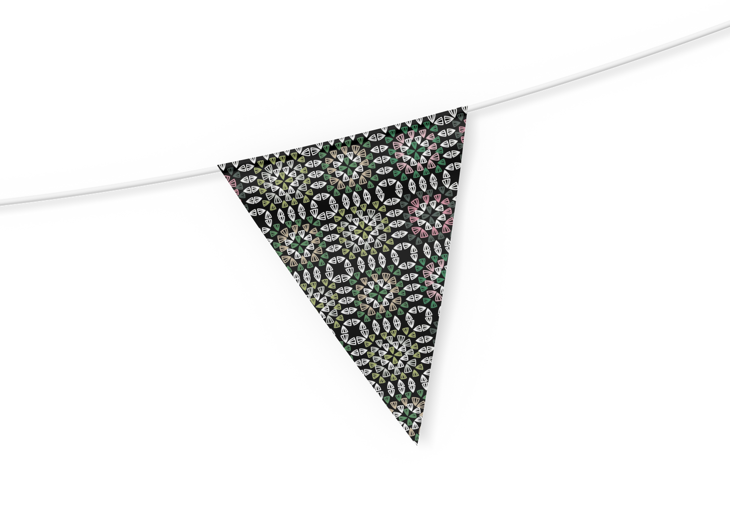 Forest Kaleidoscope Granny Squares Seamless Print