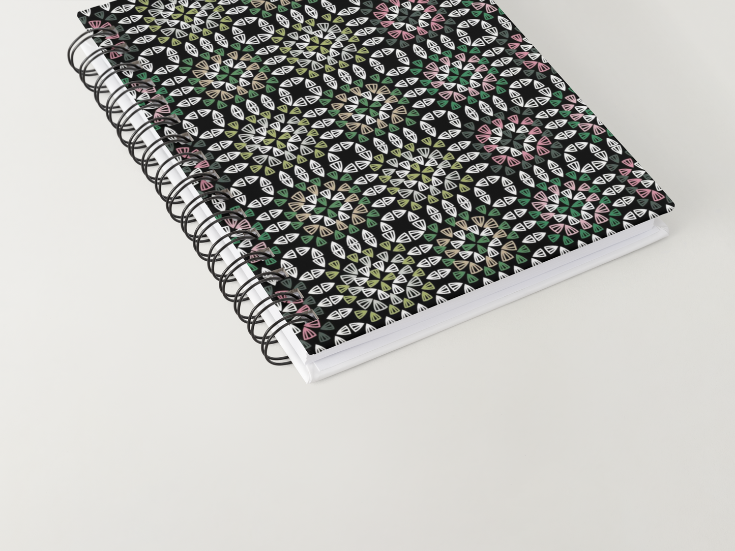 Forest Kaleidoscope Granny Squares Seamless Print