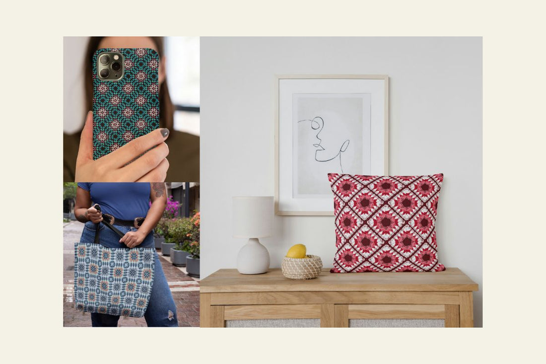 The Benefits of Using Crochet-Inspired Digital Textile Prints (DTPs) for Crafters and Designers on a Budget