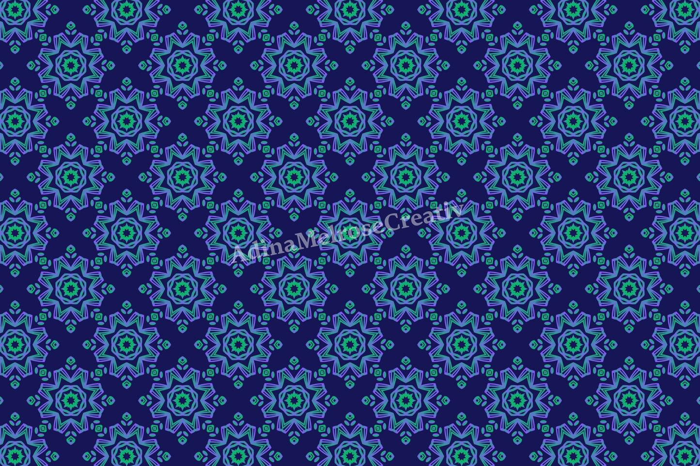 Sapphire Lace | 12 Seamless Patterns Bundle