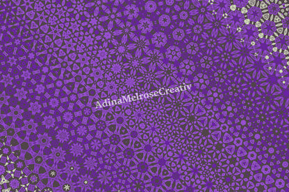 Interlace Kaleidoscope | 12 Seamless Patterns Bundle
