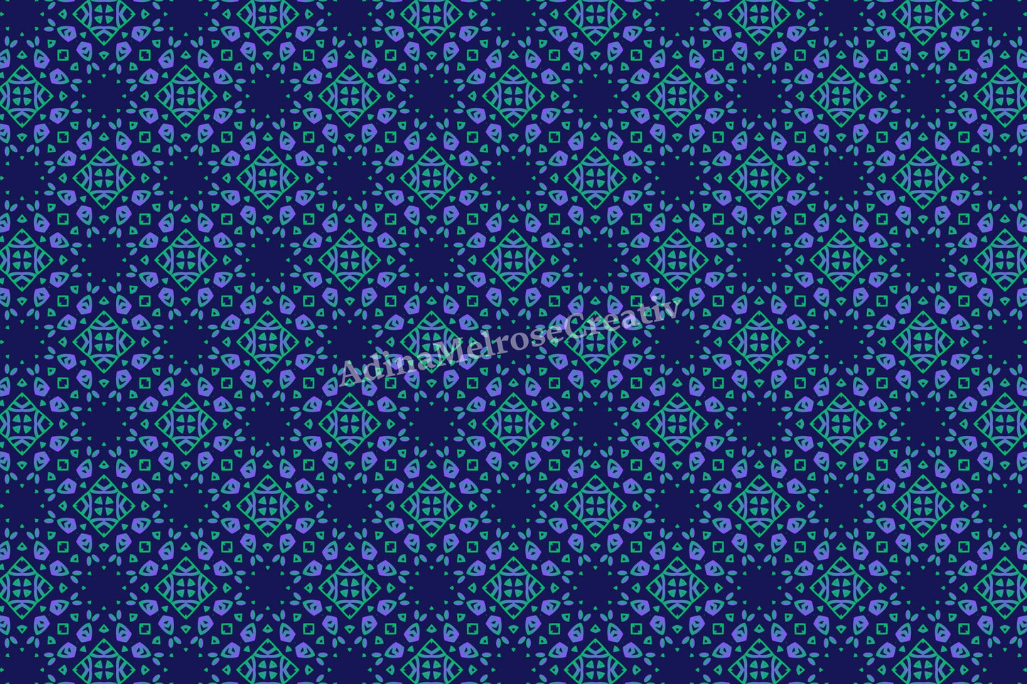 Sapphire Lace | 12 Seamless Patterns Bundle
