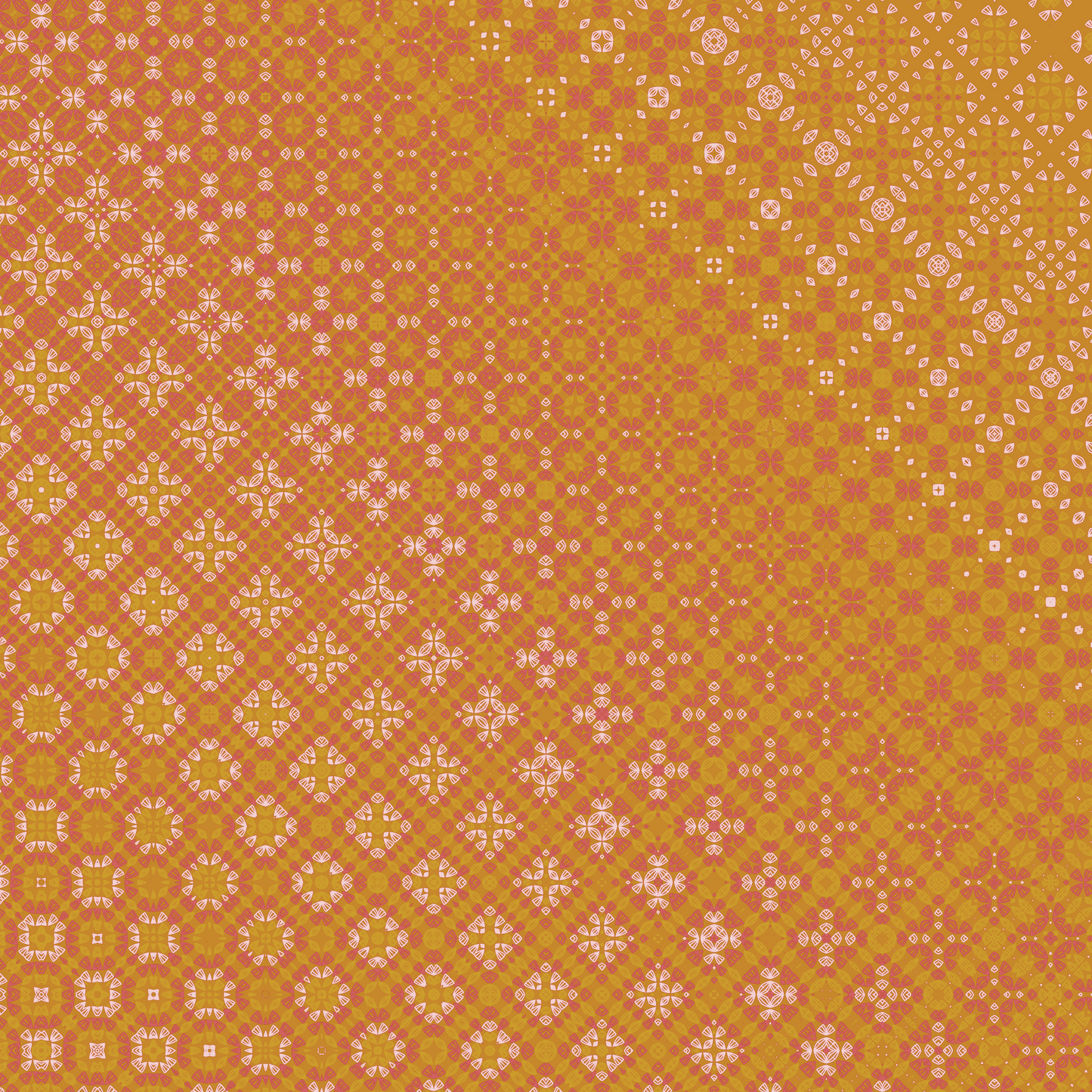 Cinnamon Dapple Lace Freeform Pattern