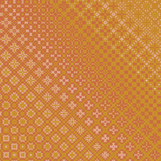 Cinnamon Dapple Lace Freeform Pattern