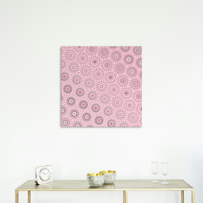 Pastel Blush Freeform Pattern