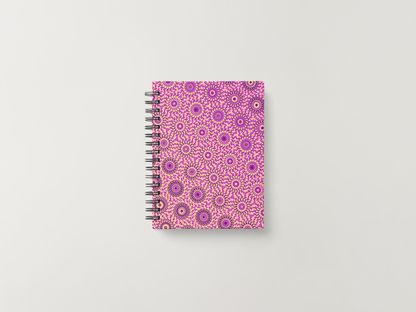 Plum Whirl Freeform Pattern
