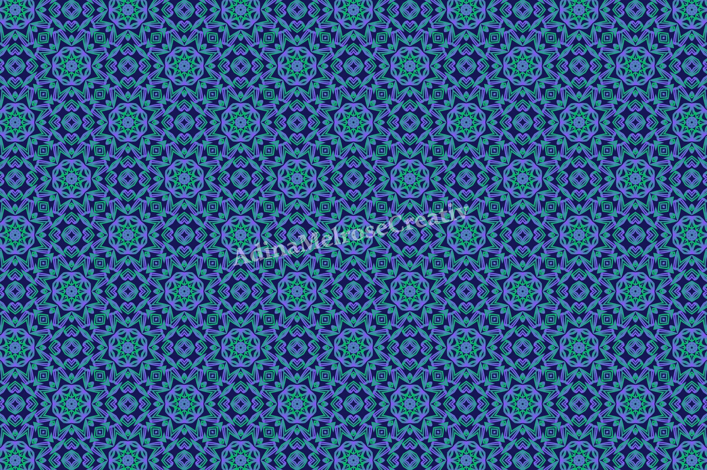 Sapphire Lace | 12 Seamless Patterns Bundle