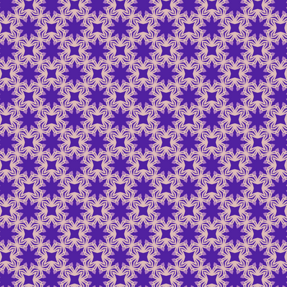 Amethyst Pearl Mandala 2 Bloom Pattern