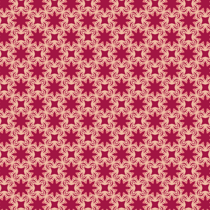 Garnet Pearl Mandala 2 Bloom Pattern