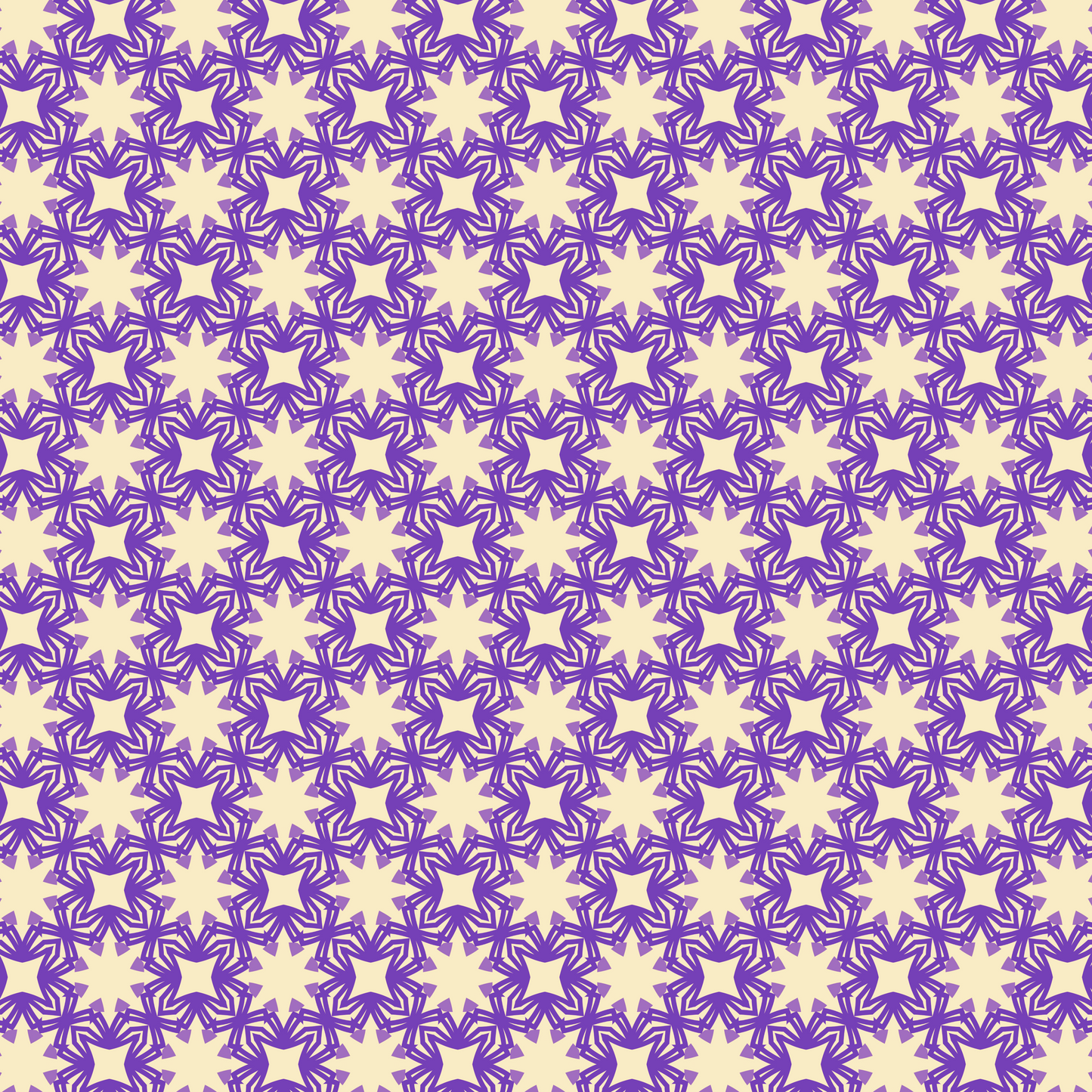 Lavender Pearl Mandala 2 Bloom Pattern