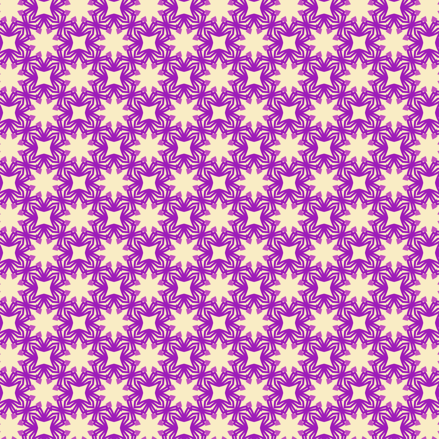 Lavender Pearl Mandala Bloom Pattern