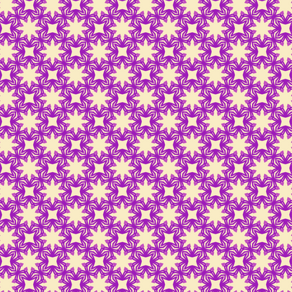 Lavender Pearl Mandala Bloom Pattern