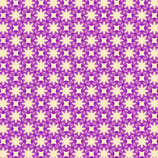 Lavender Pearl Mandala Bloom Pattern