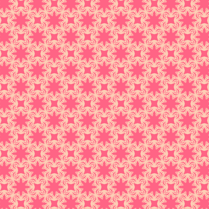 Salmon Pearl Mandala 2 Bloom Pattern