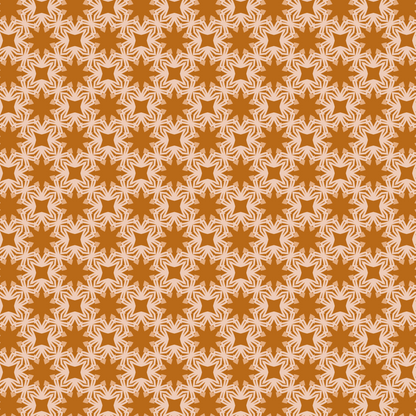 Toffee Blush Mandala 2 Bloom Pattern