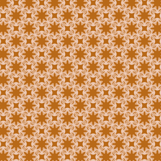 Toffee Blush Mandala 2 Bloom Pattern