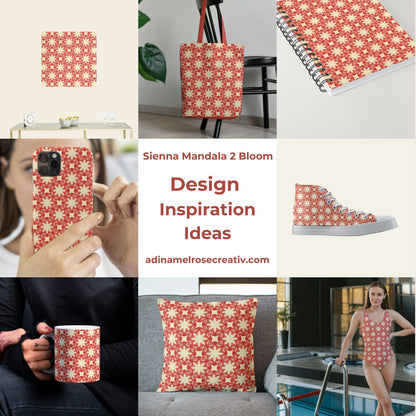 Sienna Mandala 2 Bloom Pattern
