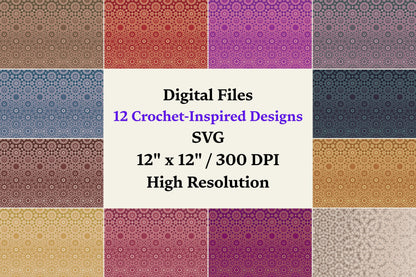 Decorative Heirloom | 12 Seamless Patterns Bundle