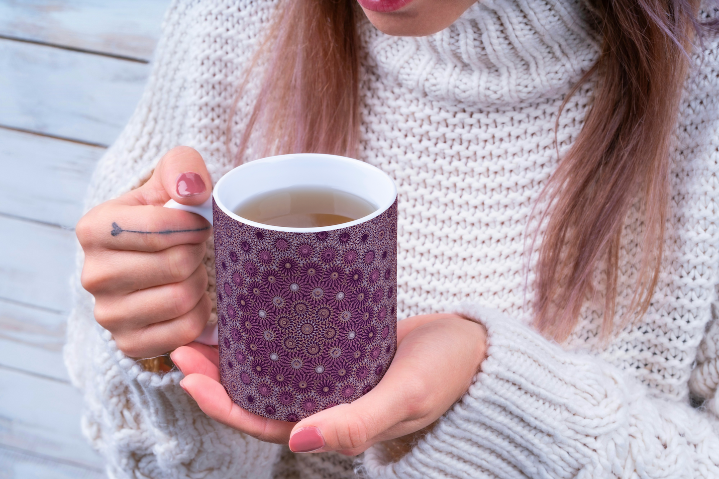 Heritage Berry Freeform Pattern