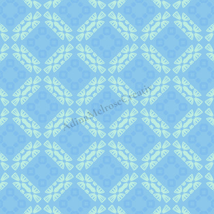Arctic Blue Echo Collection | 12 Seamless Patterns Bundle