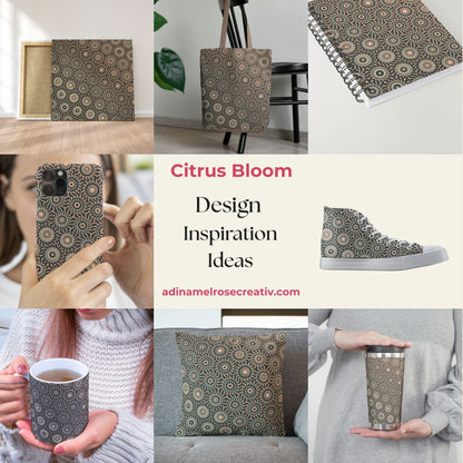 Cosmic Bloom Lace Wheel Freeform Pattern