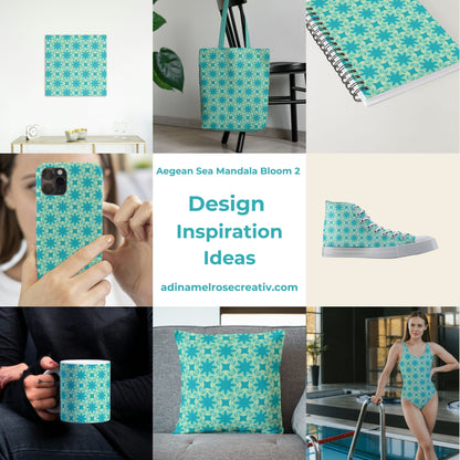 Aegean Sea Mandala 2 Bloom Pattern