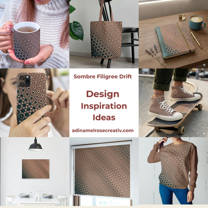 Sombre Filigree Drift Pattern