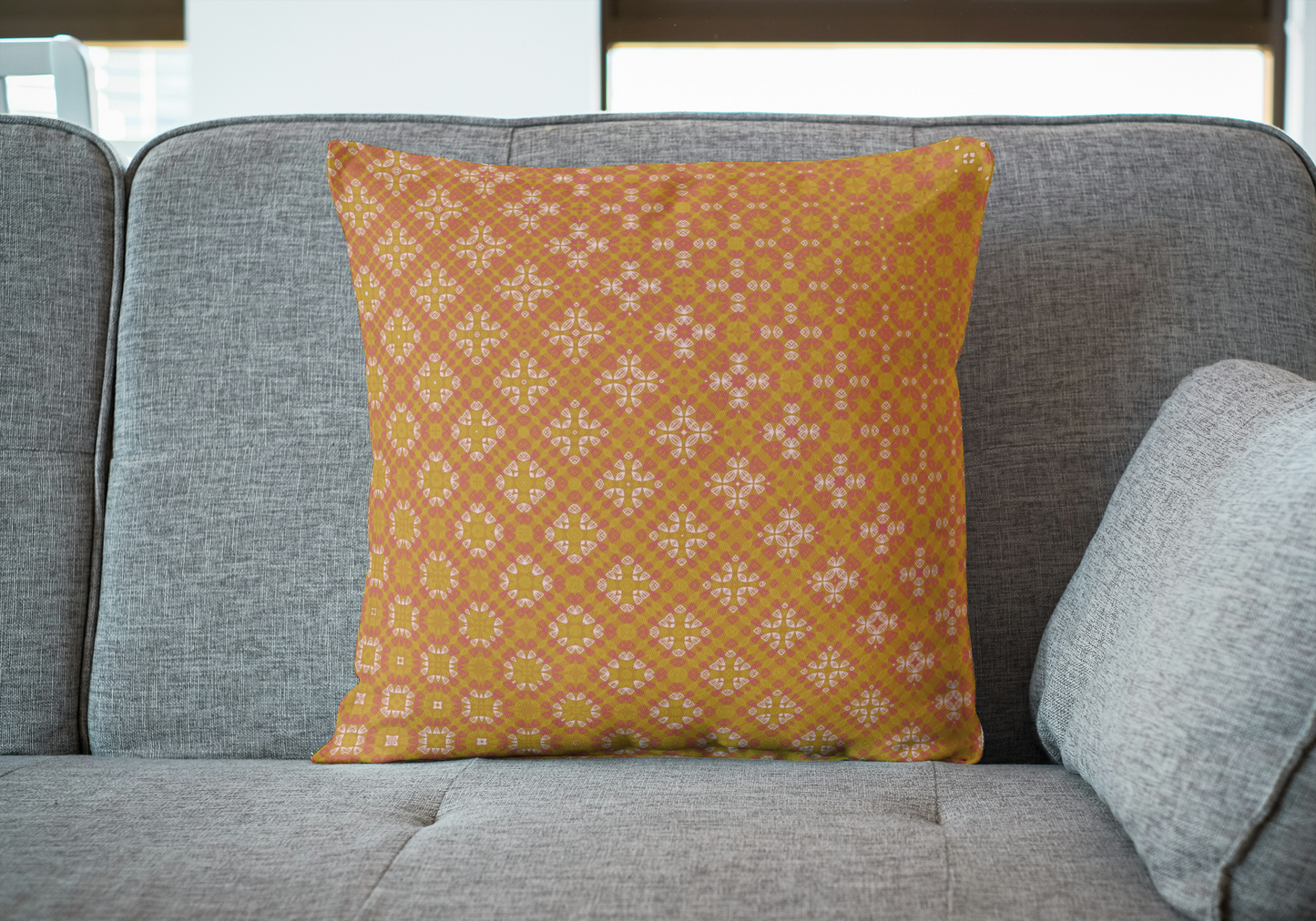 Cinnamon Dapple Lace Freeform Pattern