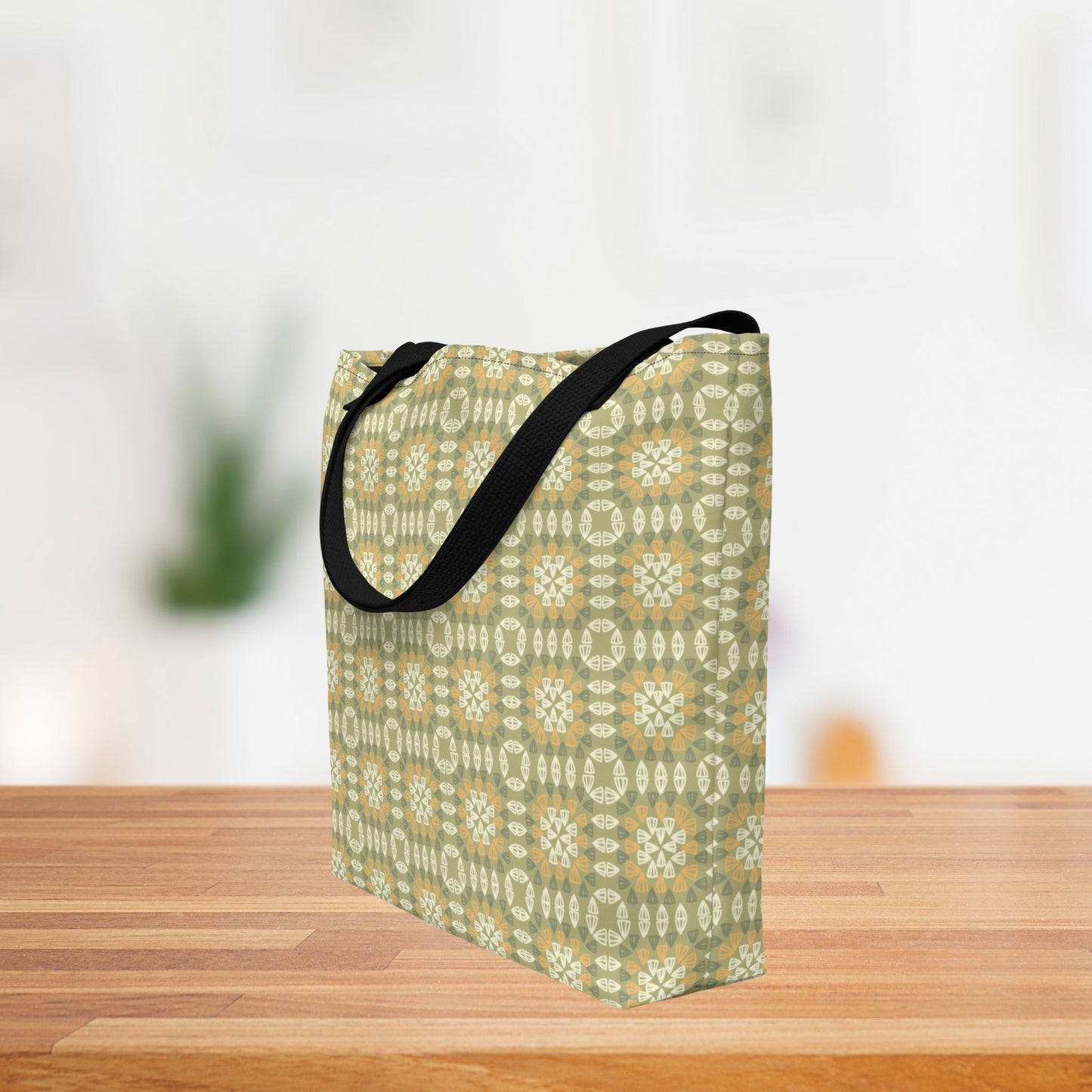 Honeycomb Harmony All-Over Print Large Tote Bag
