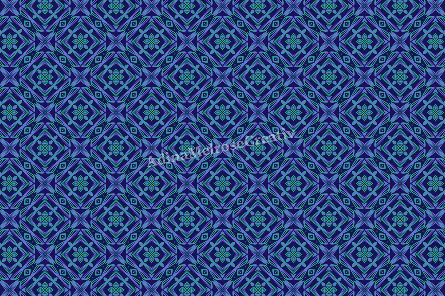 Sapphire Lace | 12 Seamless Patterns Bundle