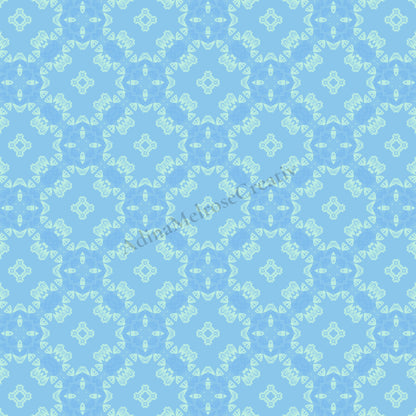 Arctic Blue Echo Collection | 12 Seamless Patterns Bundle