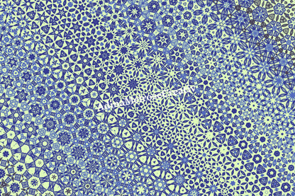 Interlace Kaleidoscope | 12 Seamless Patterns Bundle